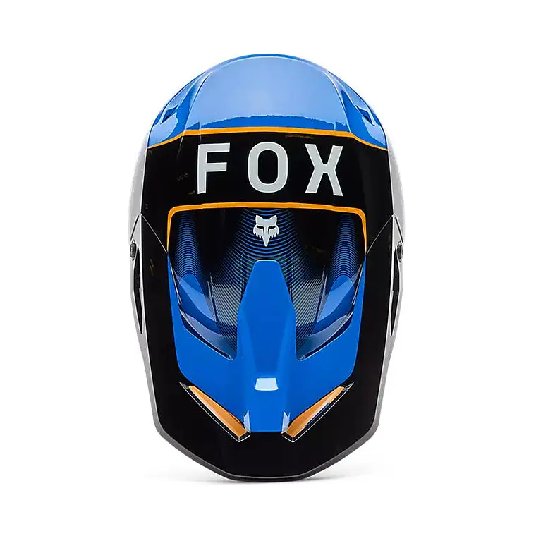 Casco Moto V1 Collect Azul Fox 4