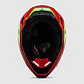 Casco Moto V1 Ballast Rojo Fox - Miniatura 6