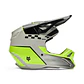 Casco Moto V1 Collect Gris/Amarillo Fox - Miniatura 1