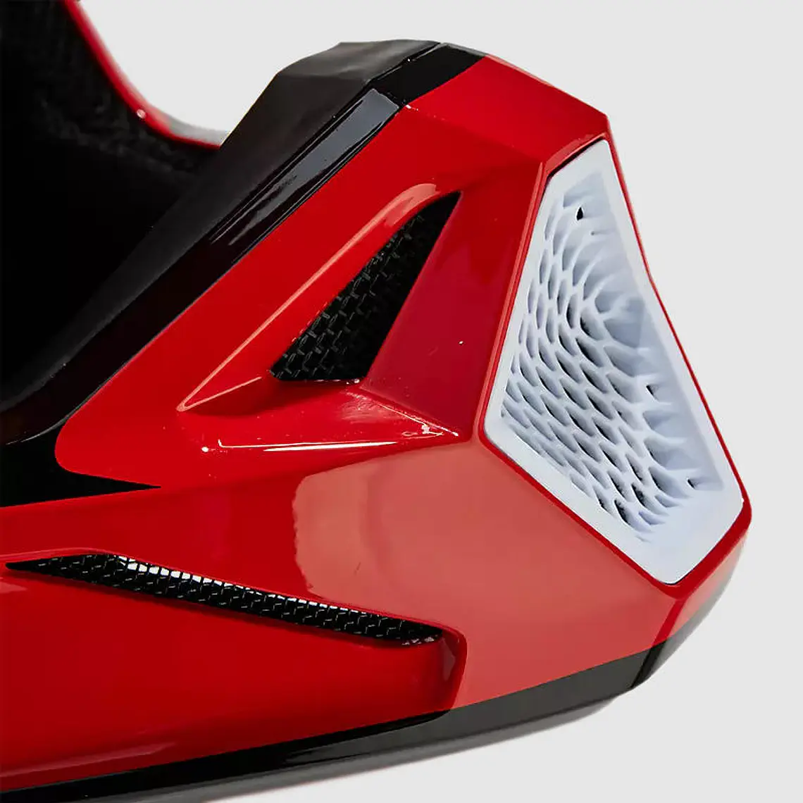 Casco Moto V1 Ballast Rojo Fox 8