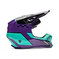 Casco Moto V1 Collect Morado Fox - Miniatura 1