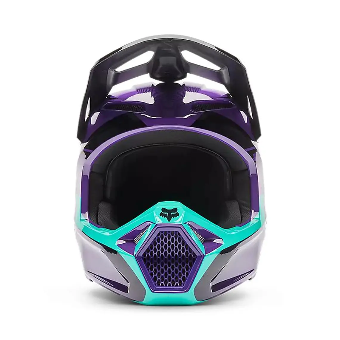 Casco Moto V1 Collect Morado Fox 3