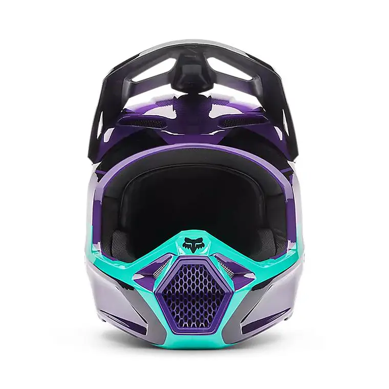 Casco Moto V1 Collect Morado Fox 3