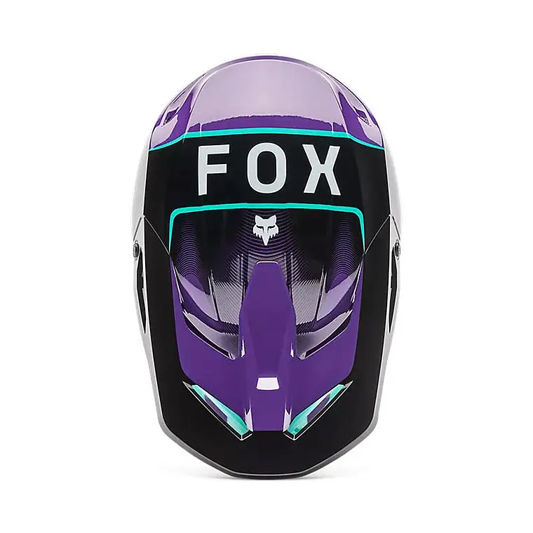 Casco Moto V1 Collect Morado Fox 4