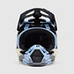 Casco Moto V1 Digi Image Azul Claro Fox - Miniatura 3