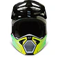 Casco Moto V1 Dpth Negro/Verde Fox - Miniatura 5
