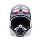 Casco Moto V1 Flow Blanco Fox - Miniatura 3