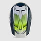 Casco Moto V1 Flora Azul Petroleo Fox - Miniatura 4