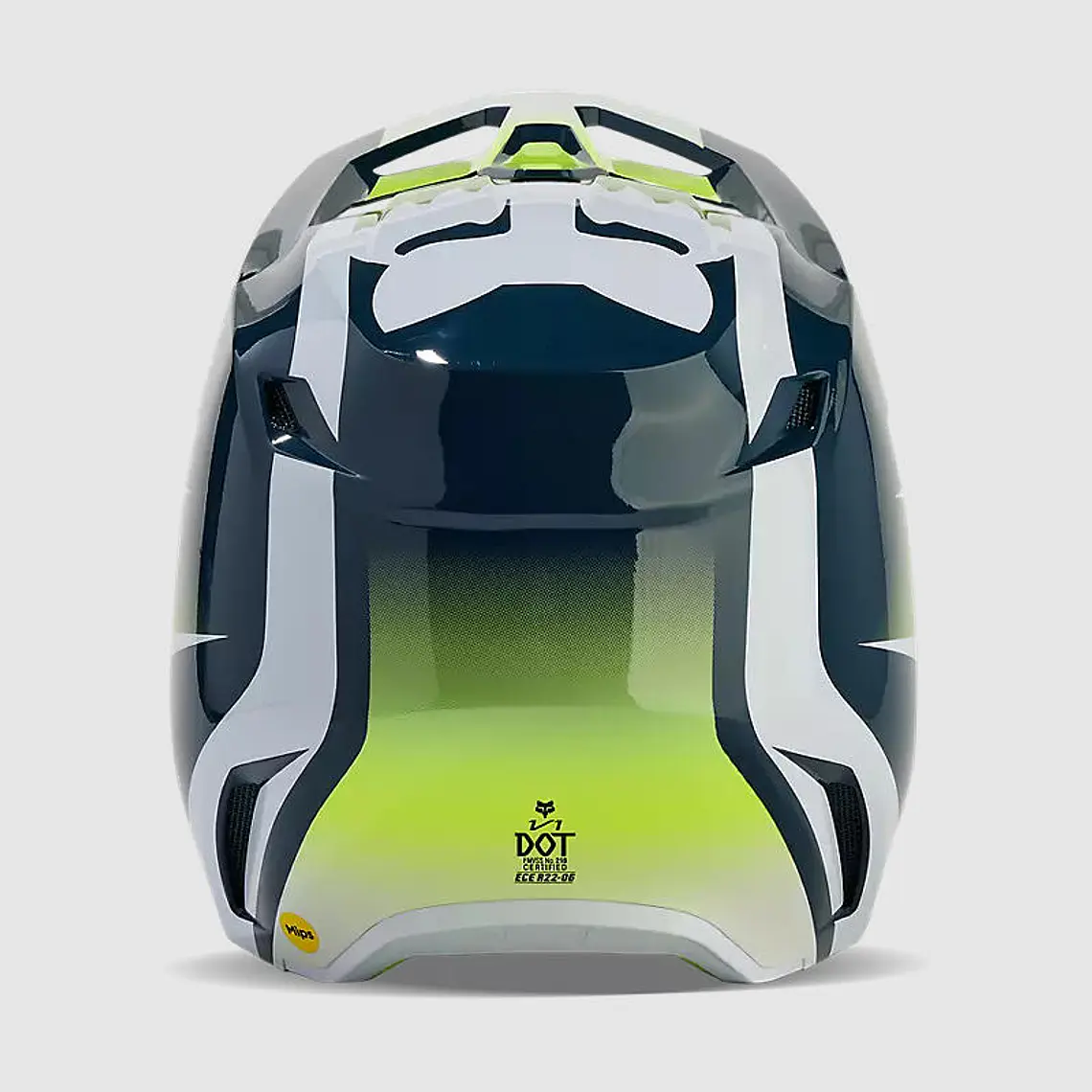 Casco Moto V1 Flora Azul Petroleo Fox 5