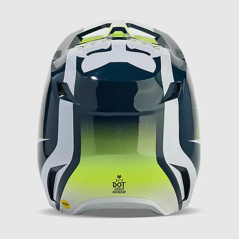 Casco Moto V1 Flora Azul Petroleo Fox 5