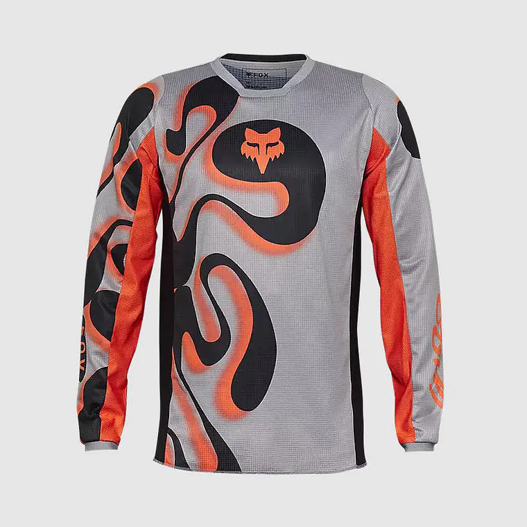 Polera Moto 180 Emotion Gris Fox 1