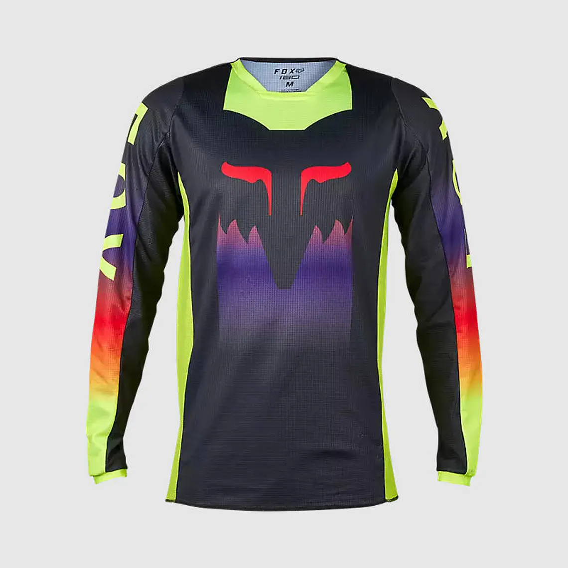 Polera Moto 180 Flora Gris/Amarillo Fox 1