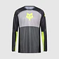 Polera Moto 180 Flow Negro/Amarillo Fox - Miniatura 1
