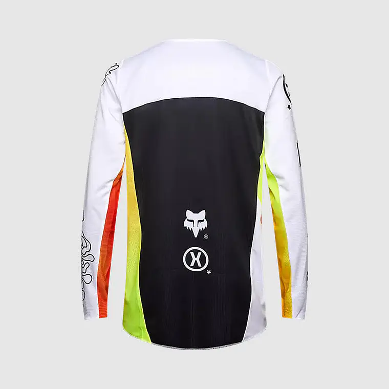 Polera Moto 180 Hello Future Blanco Fox 2