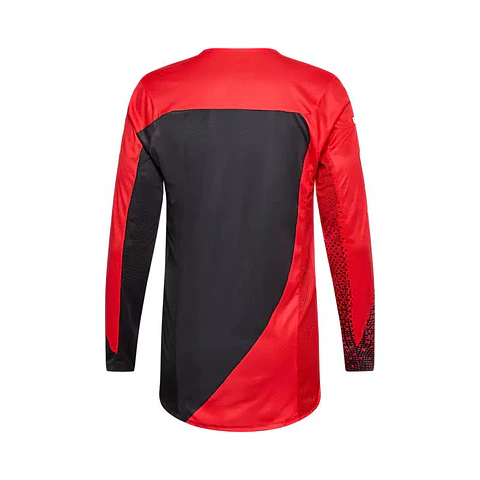 Polera Moto Flexair Fracture Rojo Fox