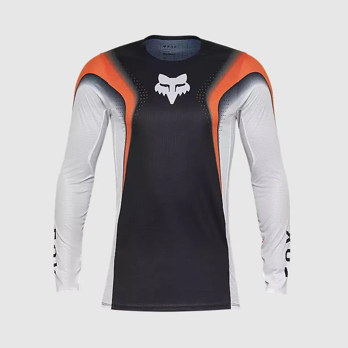 Polera Moto Flexair Infinite Naranjo/Negro Fox 1