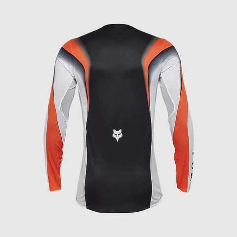 Polera Moto Flexair Infinite Naranjo/Negro Fox