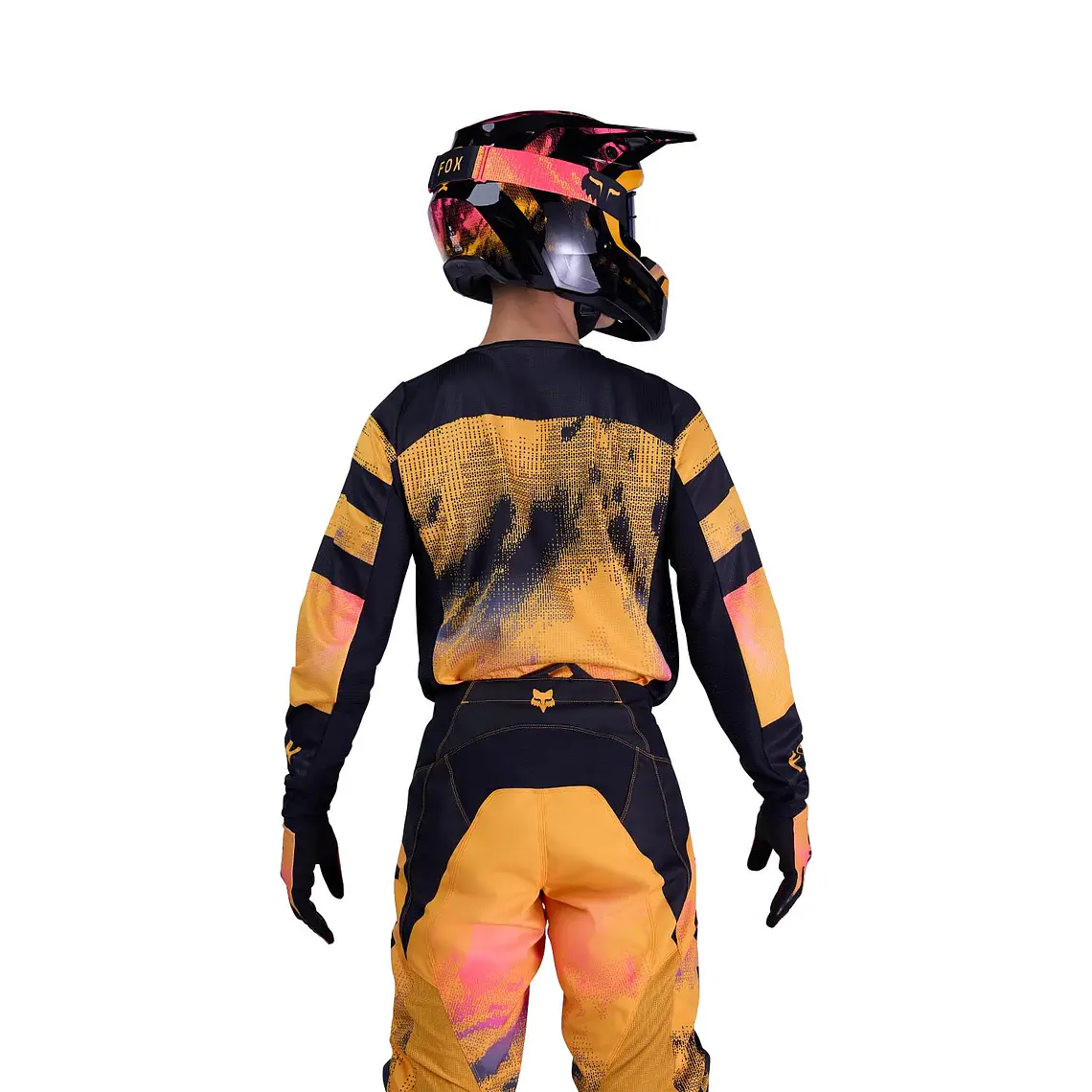 Polera Moto 180 Kairos Amarillo Fox 4