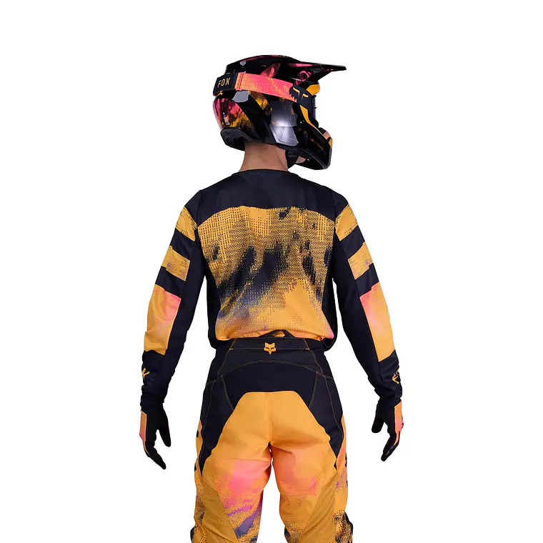 Polera Moto 180 Kairos Amarillo Fox 4