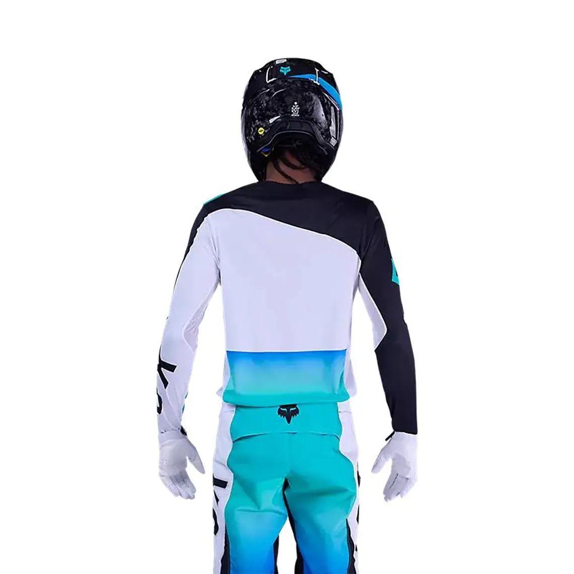 Polera Moto Flexair Spire Azul Fox 4