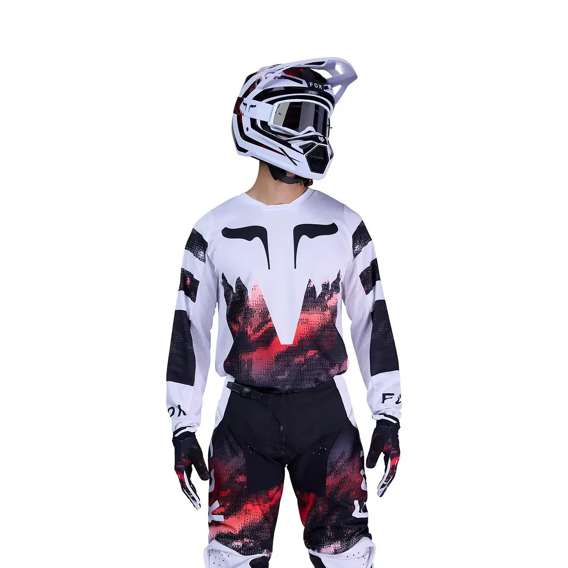 Polera Moto 180 Kairos Blanco Fox 3