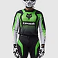 Polera Moto 180 Kawasaki Verde Fox - Miniatura 3