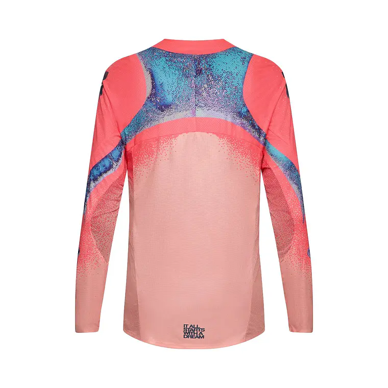 Polera Moto Flexair Vision LE Rosado Fox 2