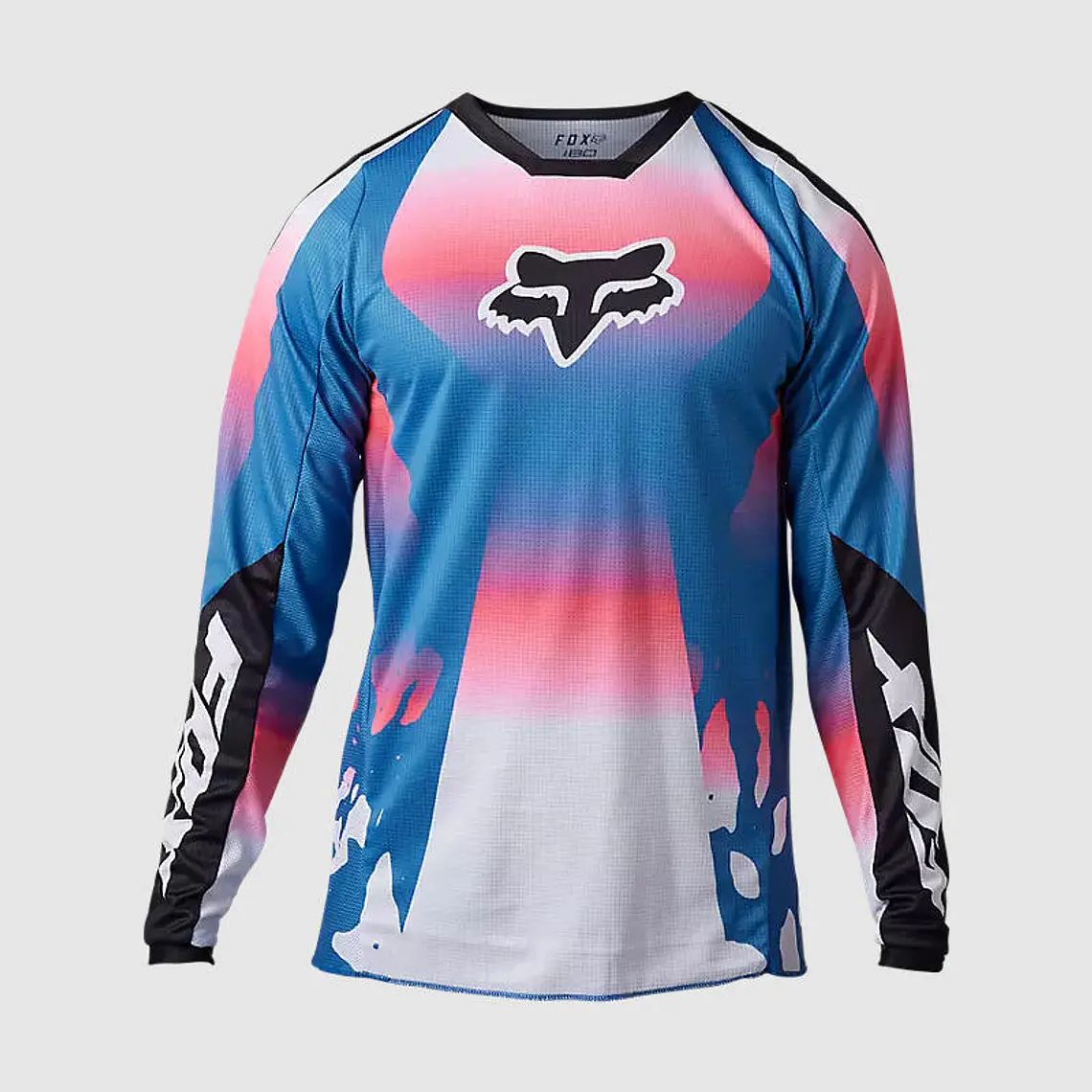 Polera Moto 180 Morphic Celeste Fox 1