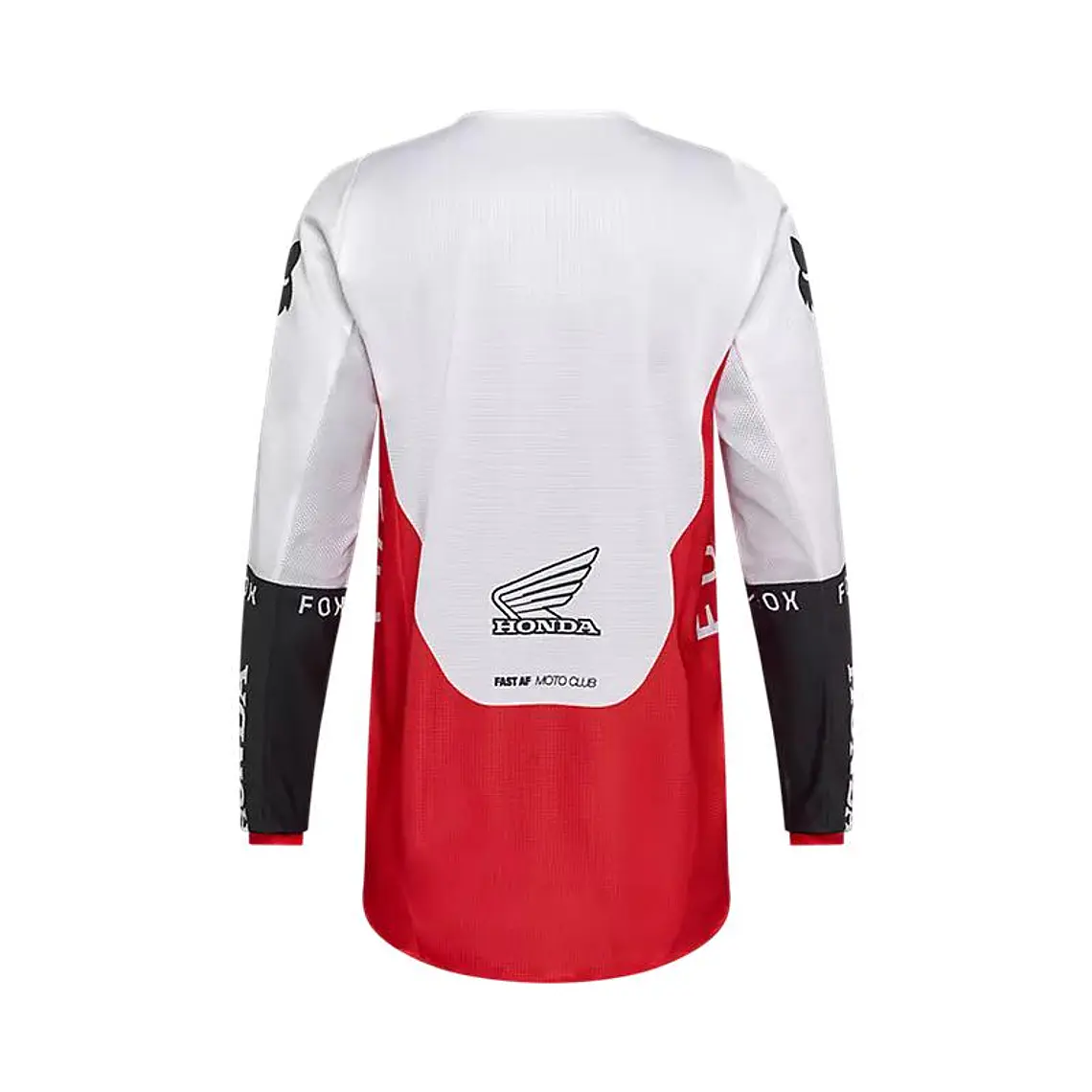 Polera Moto Honda 180 Rojo Fox 2