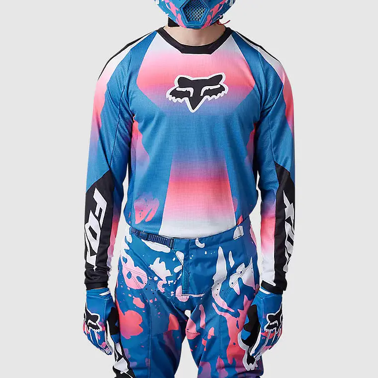 Polera Moto 180 Morphic Celeste Fox 2