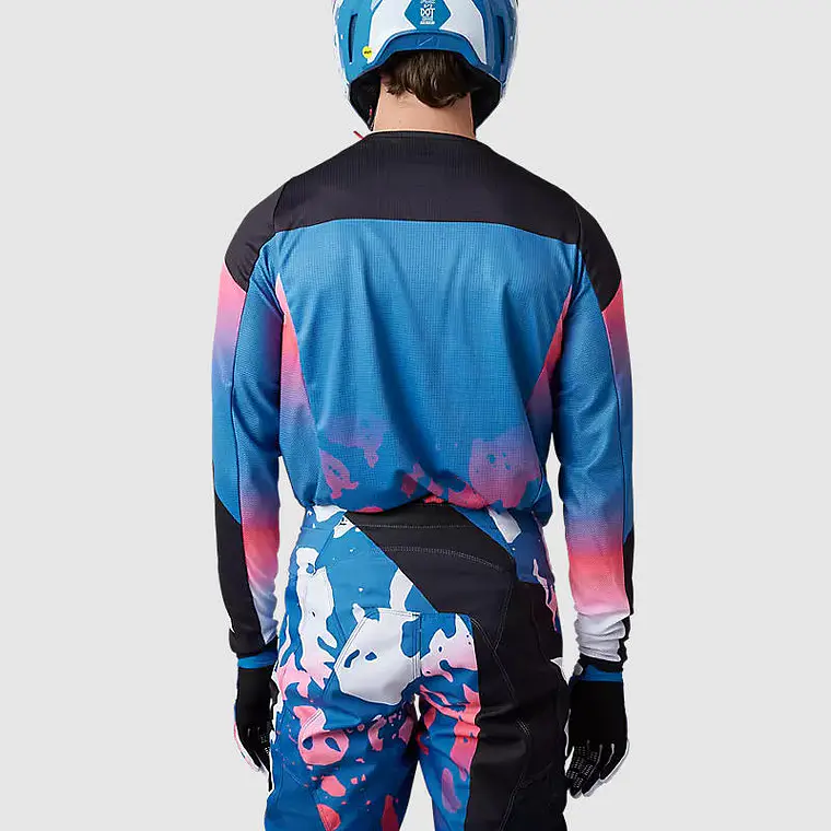 Polera Moto 180 Morphic Celeste Fox 3