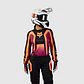 Polera Moto Mujer 180 Ballast Burdeo/Naranjo Fox - Miniatura 4
