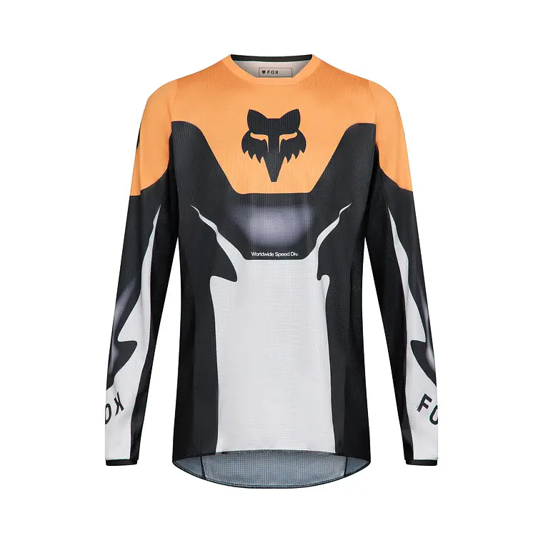 Polera Moto 180 Noble Negro/Amarillo Fox 1