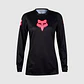 Polera Moto Mujer 180 Blackout Negro Fox - Miniatura 1
