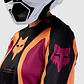 Polera Moto Mujer 180 Ballast Burdeo/Naranjo Fox - Miniatura 7