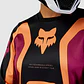 Polera Moto Mujer 180 Ballast Burdeo/Naranjo Fox - Miniatura 8