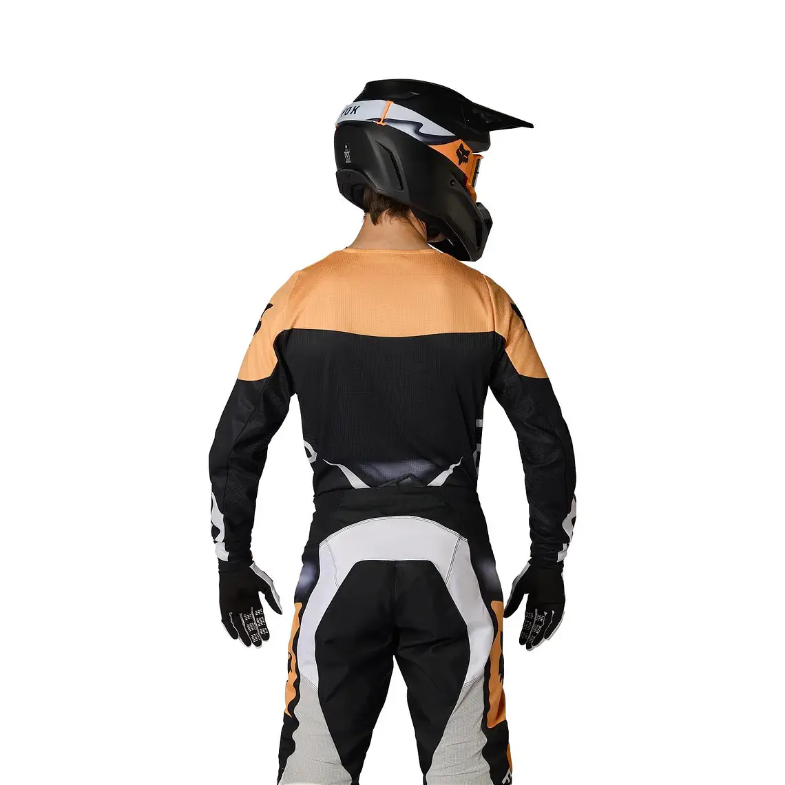 Polera Moto 180 Noble Negro/Amarillo Fox 4