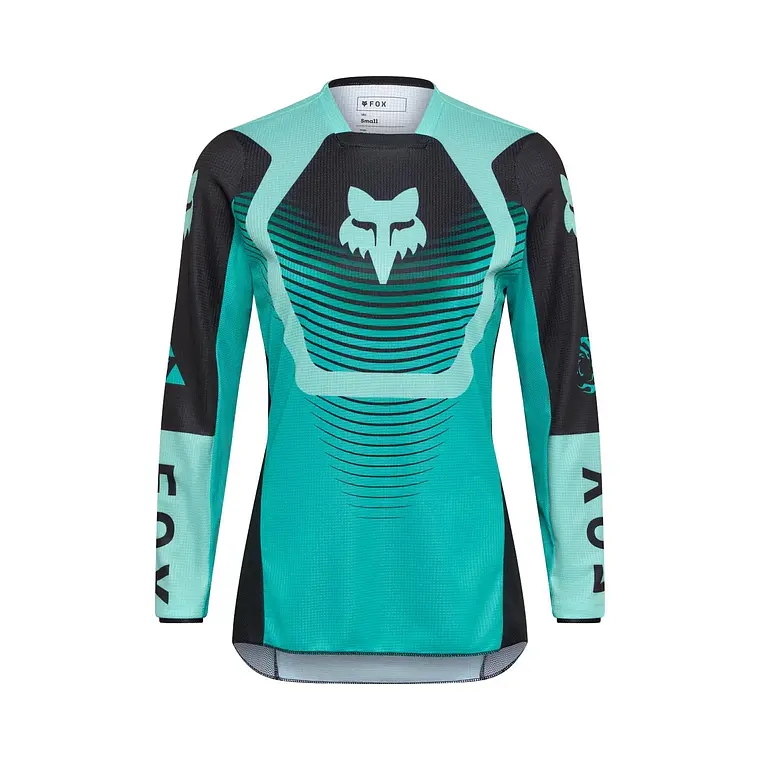 Polera Moto Mujer 180 Collect Verde Fox 1