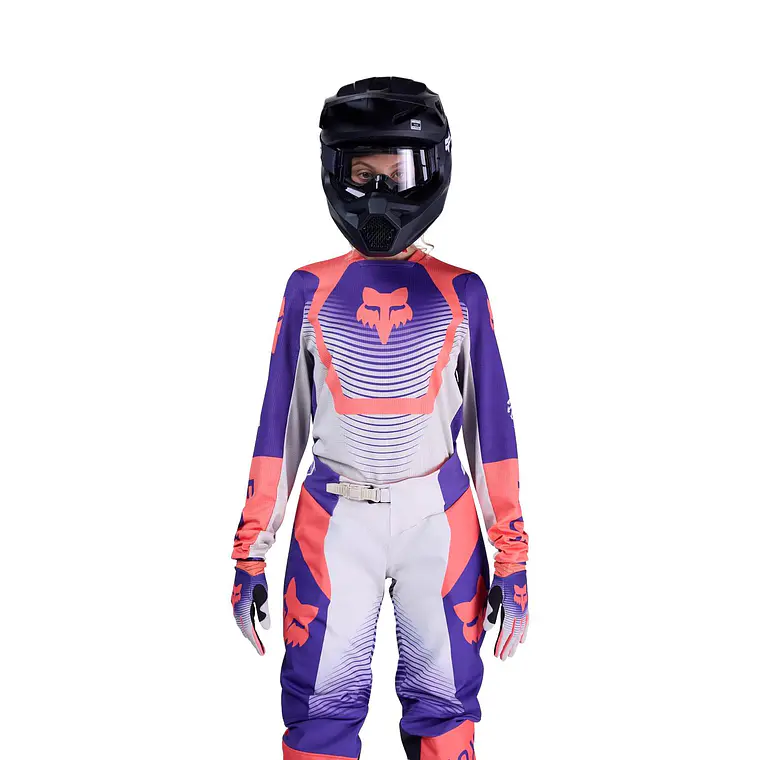 Polera Moto Mujer 180 Collect Morado Fox 3