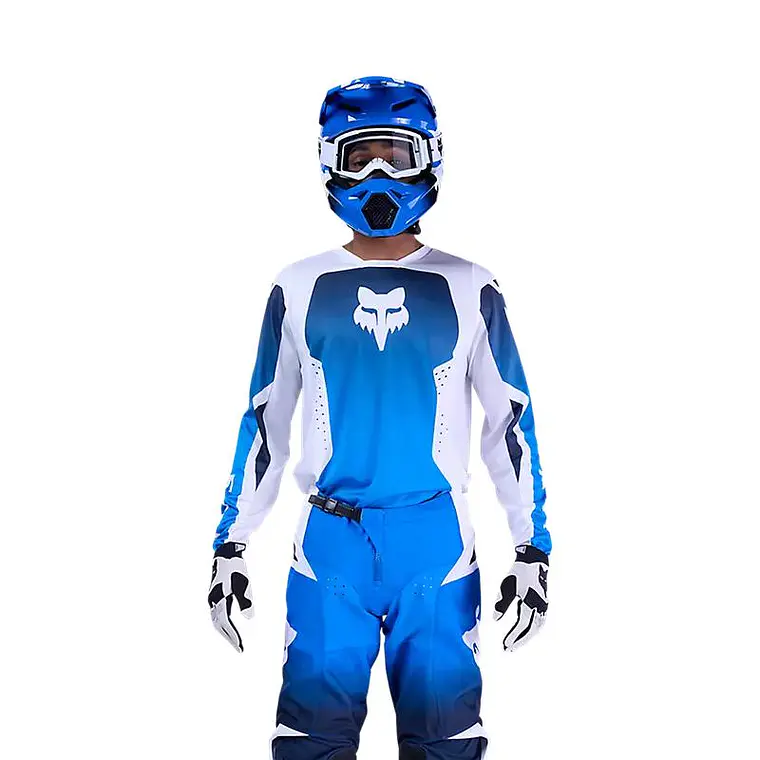 Polera Moto 180 Shield Azul Fox 3