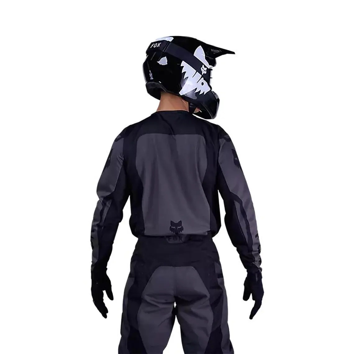 Polera Moto 180 Shield Negro Fox 4