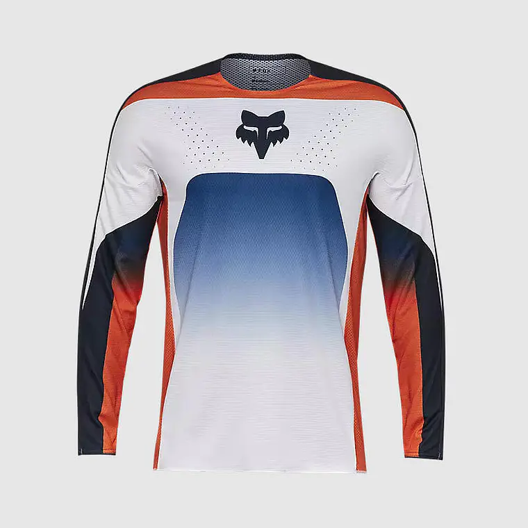 Polera Moto 360 Divider Naranjo Fox 1