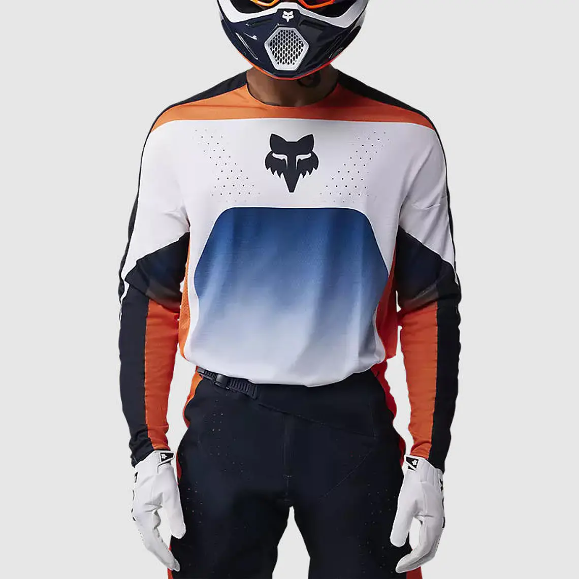 Polera Moto 360 Divider Naranjo Fox 3