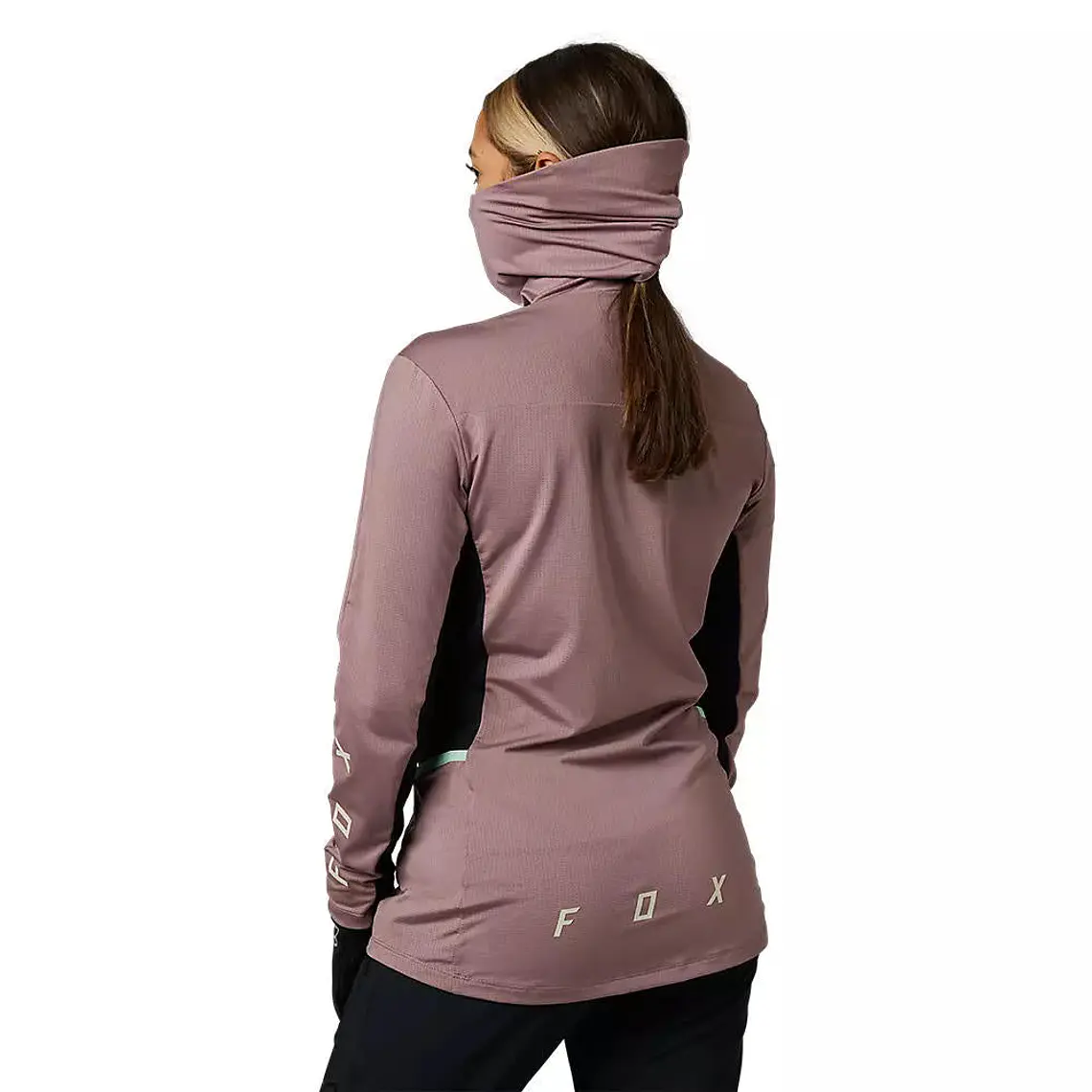 Polera Moto Mujer Ranger Drive Morado Fox 3