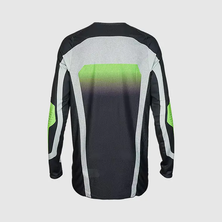 Polera Moto 360 Edición Limitada 50 Años Negro/Verde Fox 2