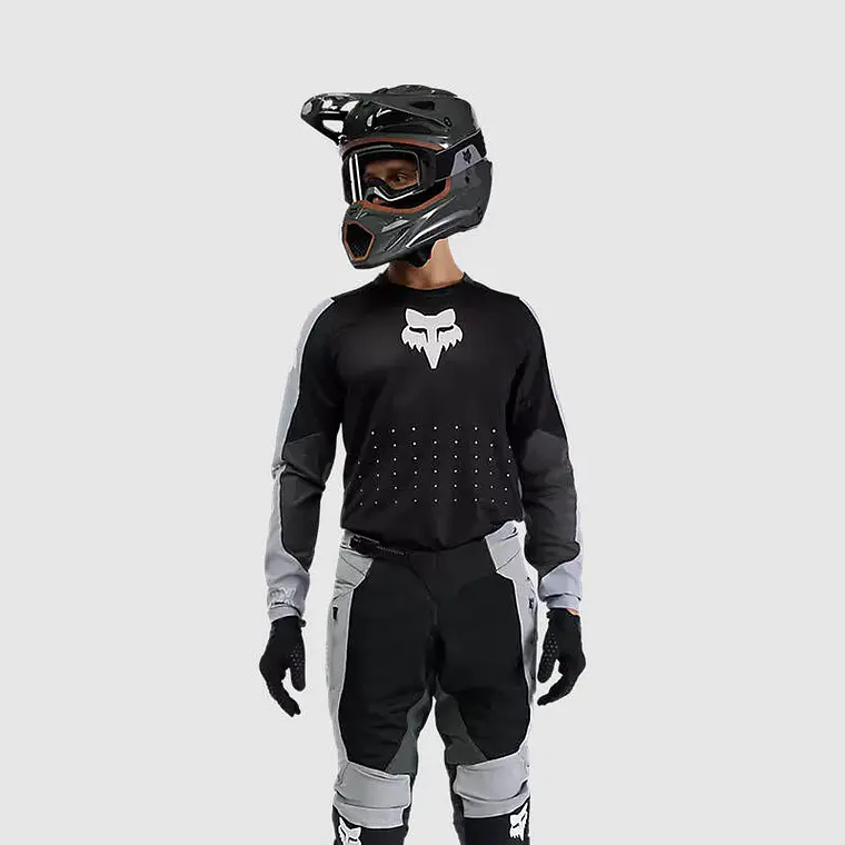 Polera Moto Off-Road Ranger Air Negro Fox 3