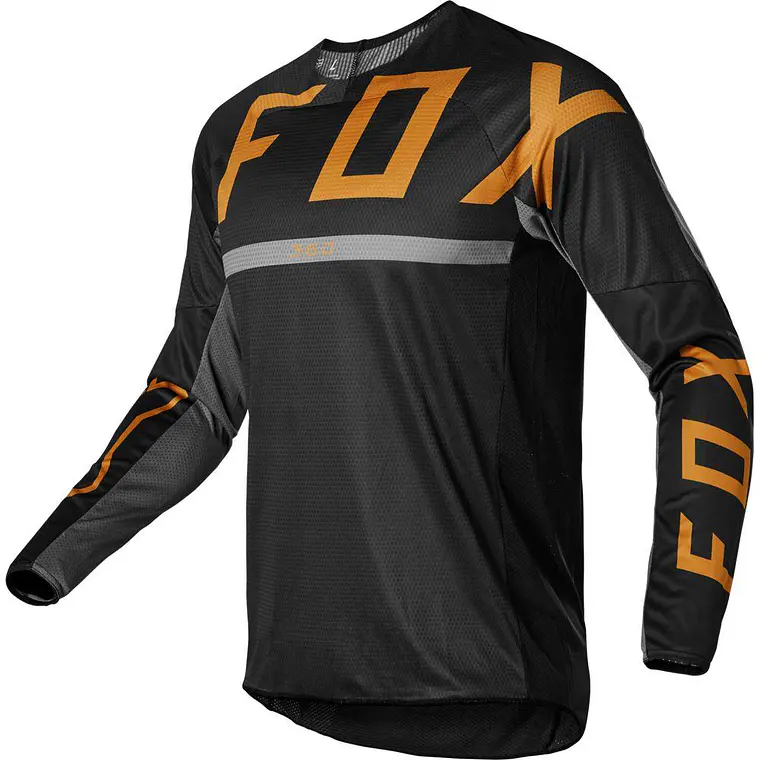 Polera Moto 360 Merz Negro Fox 2