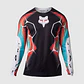 Polera Moto 360 Syz Negro/Blanco/Rojo Fox - Miniatura 1