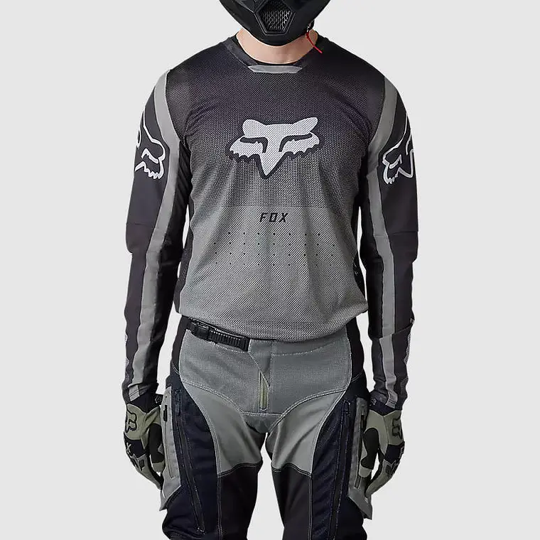 Polera Moto Ranger Air Offroad Gris Fox 2