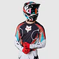 Polera Moto 360 Syz Negro/Blanco/Rojo Fox - Miniatura 4